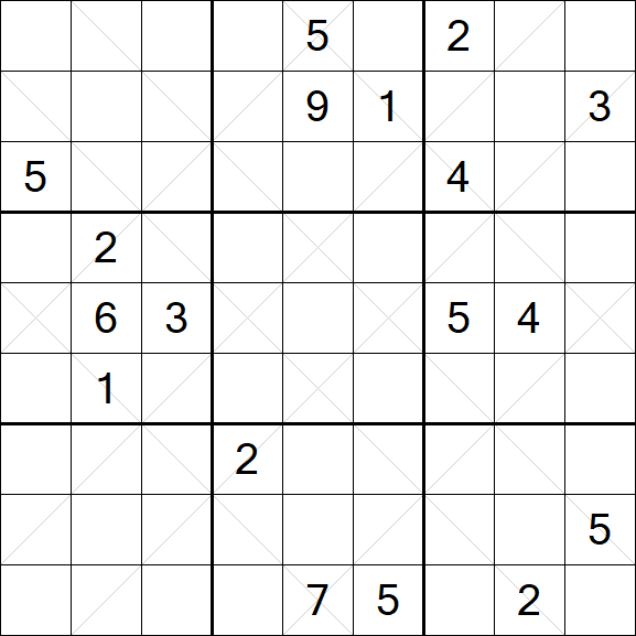 Argyle Sudoku - Difficile