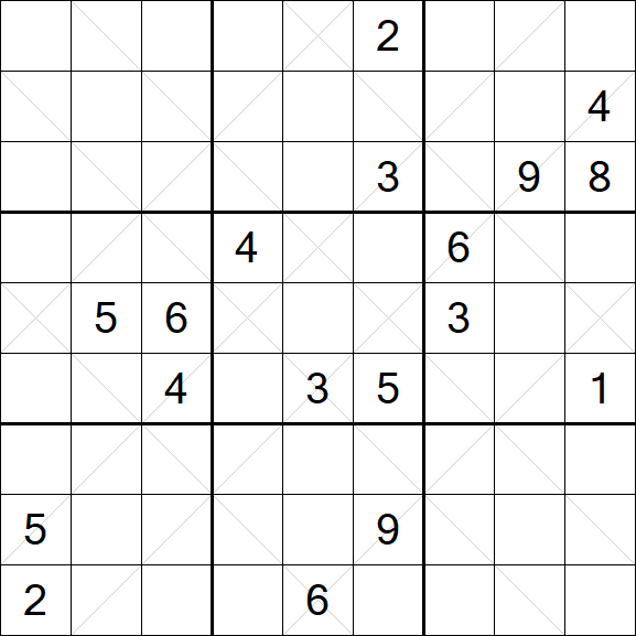 Argyle Sudoku - Difficile