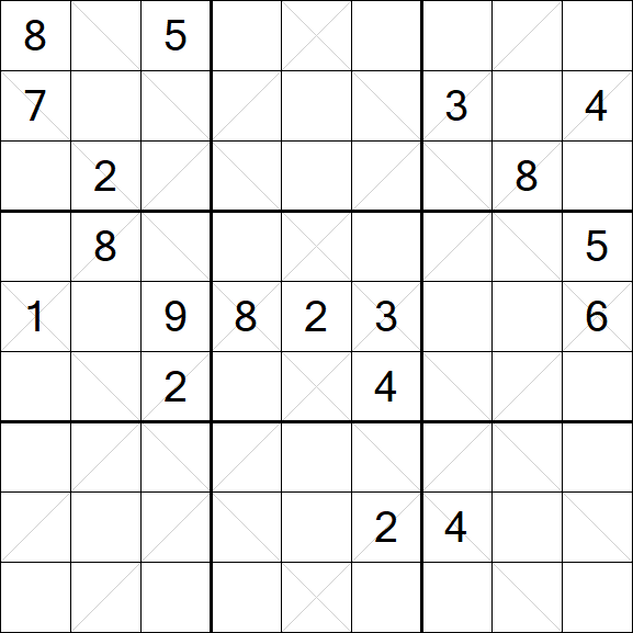 Argyle Sudoku - Difficile