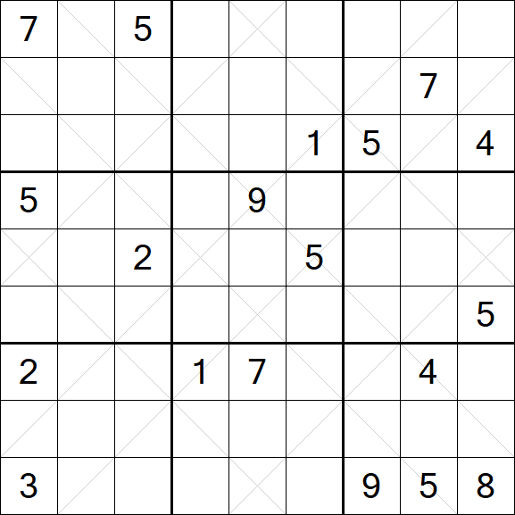 Argyle Sudoku - Difficile