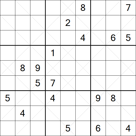 Argyle Sudoku - Difficile