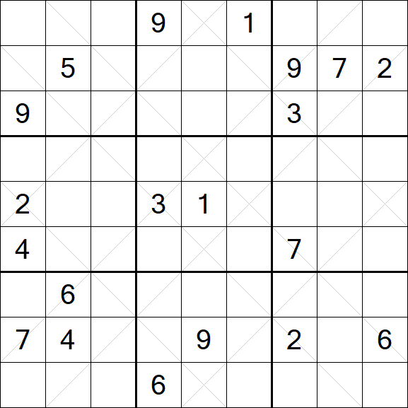 Argyle Sudoku - Difficile