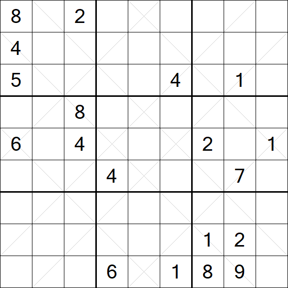 Argyle Sudoku - Difficile