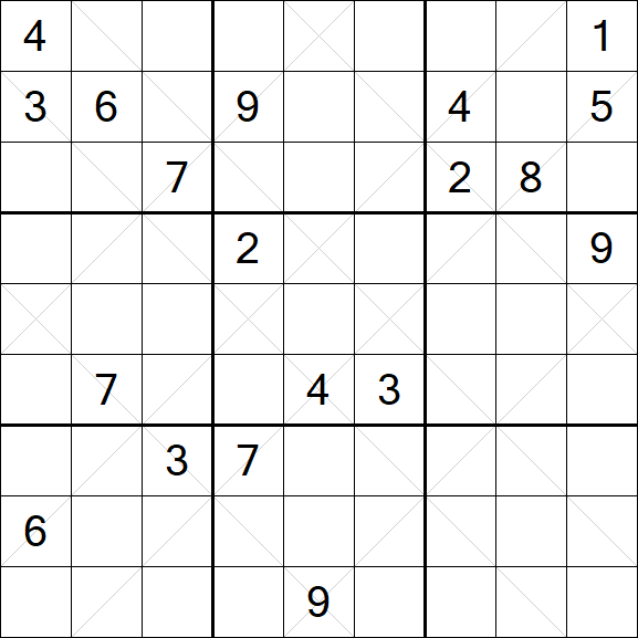 Argyle Sudoku - Difficile