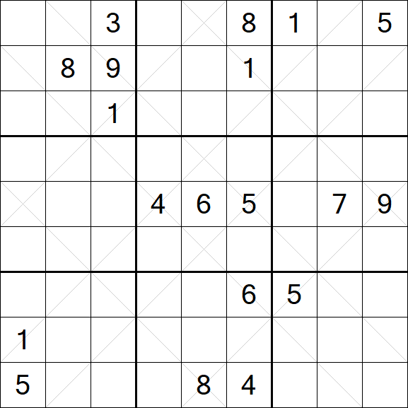 Argyle Sudoku - Difficile