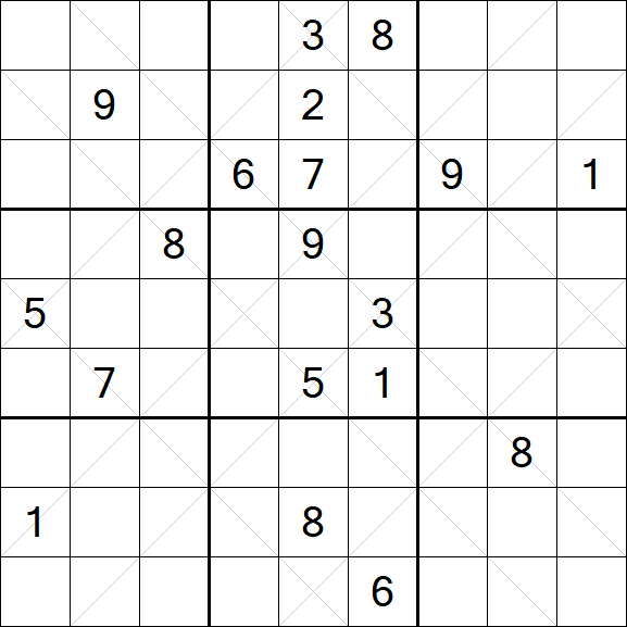 Argyle Sudoku - Difficile