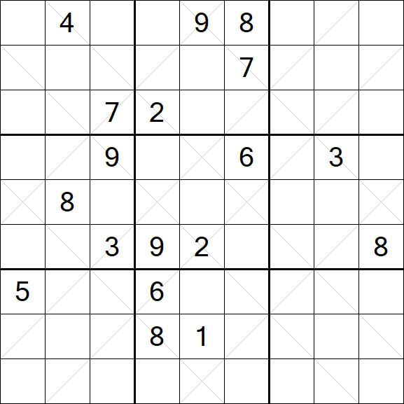 Argyle Sudoku - Difficile