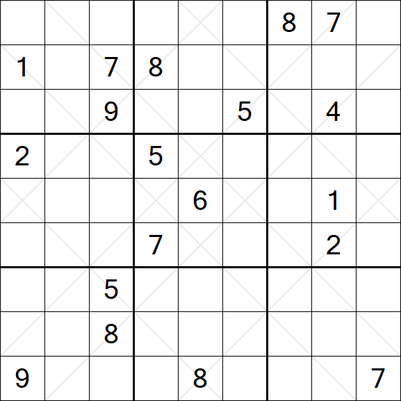 Argyle Sudoku - Difficile
