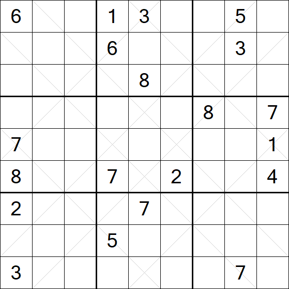 Argyle Sudoku - Difficile