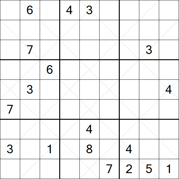 Argyle Sudoku - Difficile