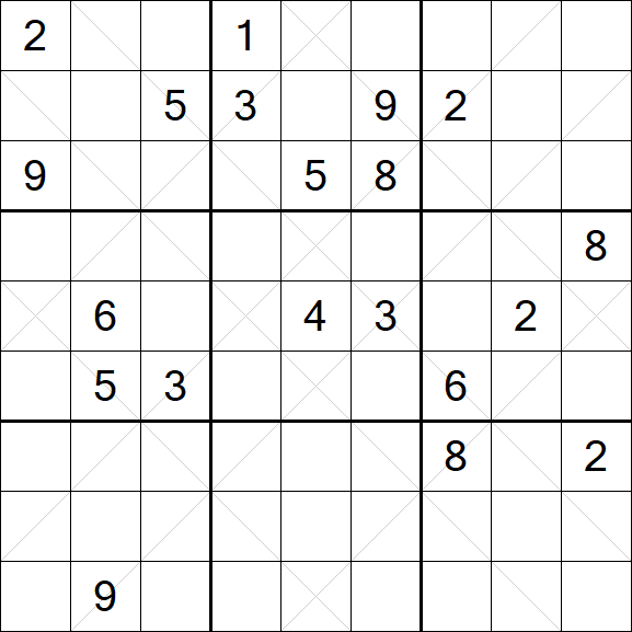 Argyle Sudoku - Difficile