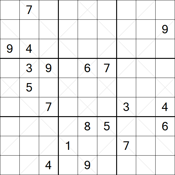 Argyle Sudoku - Difficile