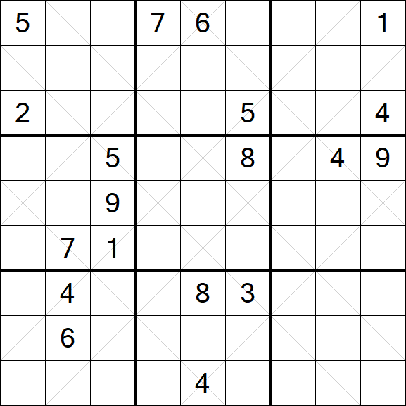 Argyle Sudoku - Difficile