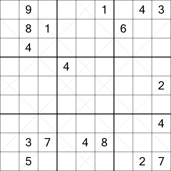 Argyle Sudoku - Difficile