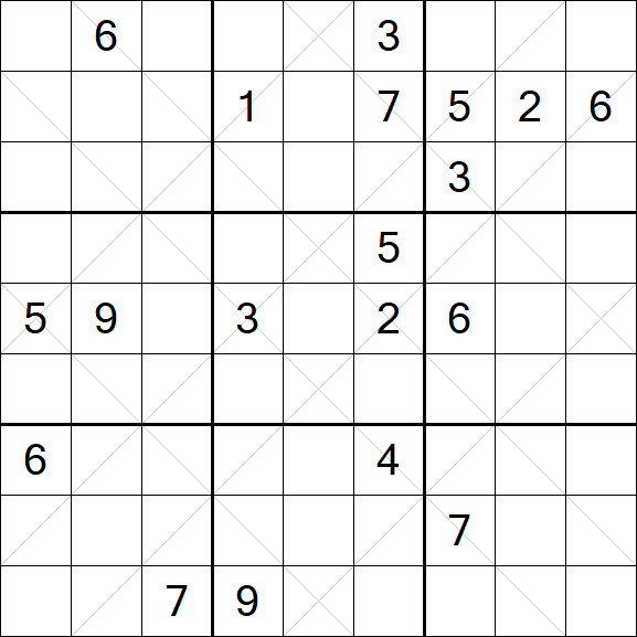 Argyle Sudoku - Difficile