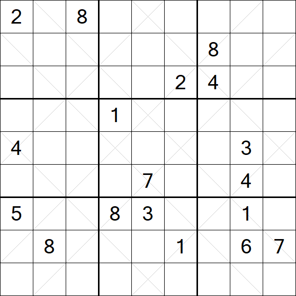 Argyle Sudoku - Difficile