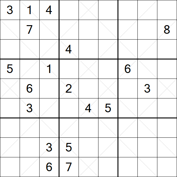 Argyle Sudoku - Difficile
