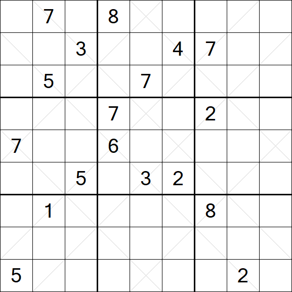 Argyle Sudoku - Difficile