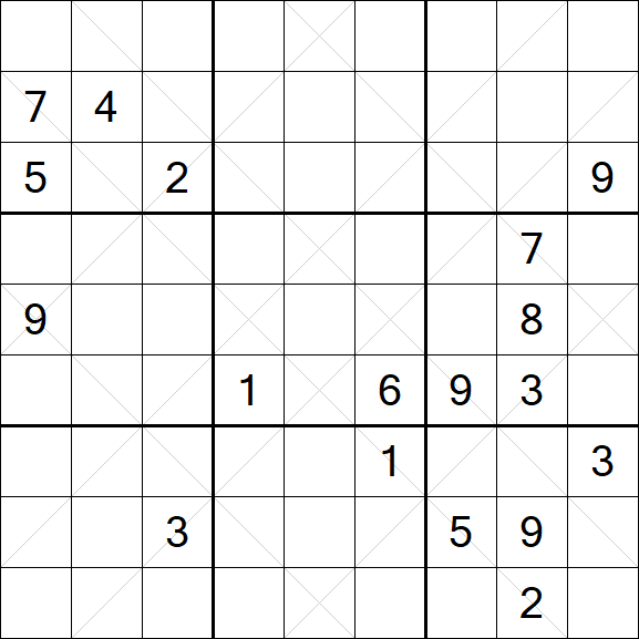 Argyle Sudoku - Difficile