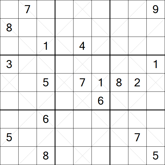 Argyle Sudoku - Difficile