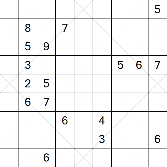 Argyle Sudoku - Difficile