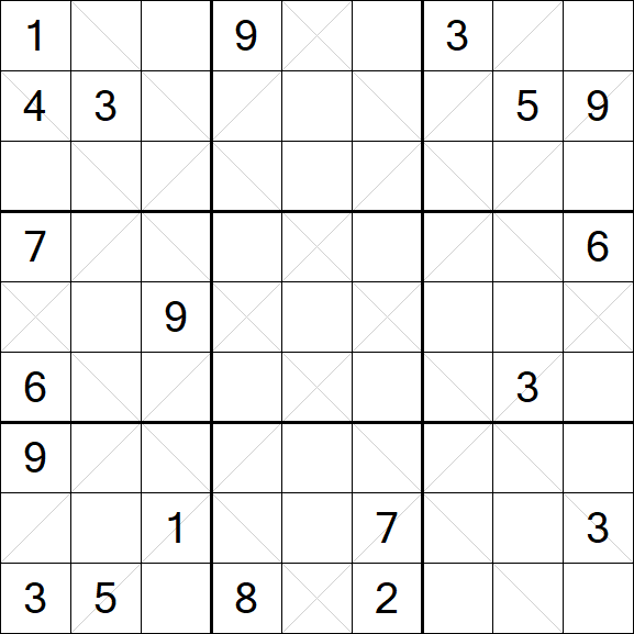 Argyle Sudoku - Difficile