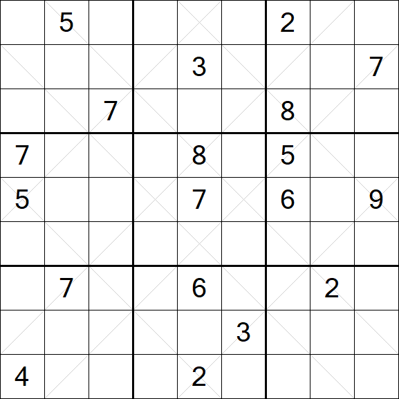 Argyle Sudoku - Difficile