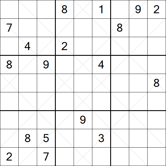 Argyle Sudoku - Hard