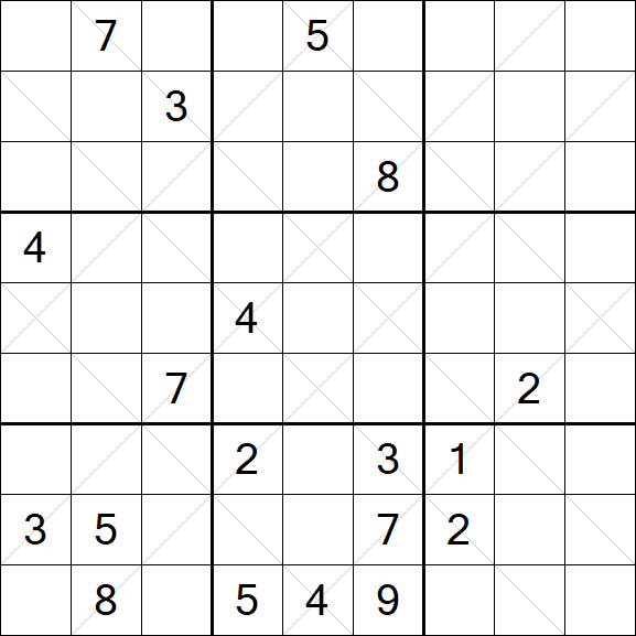 Argyle Sudoku - Difficile