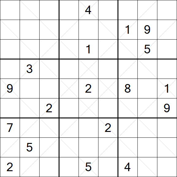 Argyle Sudoku - Difficile