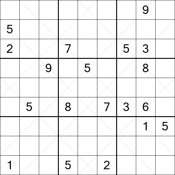 Argyle Sudoku - Difficile