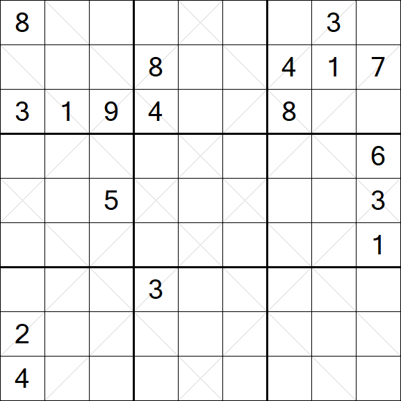 Argyle Sudoku - Difficile