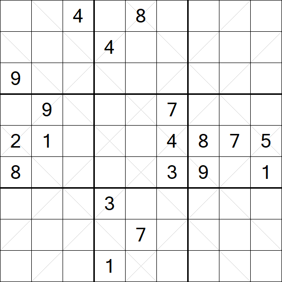 Argyle Sudoku - Difficile