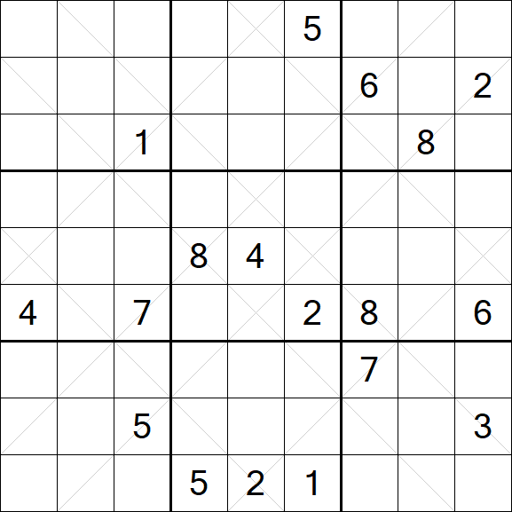 Argyle Sudoku - Difficile