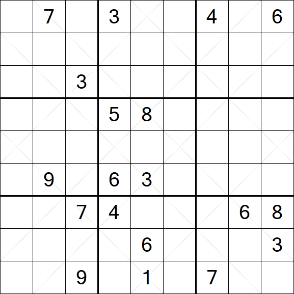 Argyle Sudoku - Hard