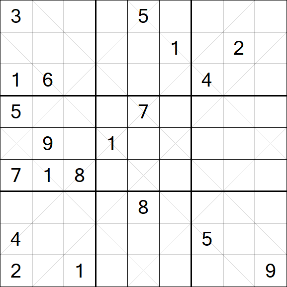 Argyle Sudoku - Difficile