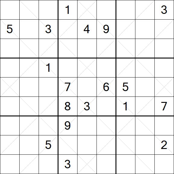 Argyle Sudoku - Difficile