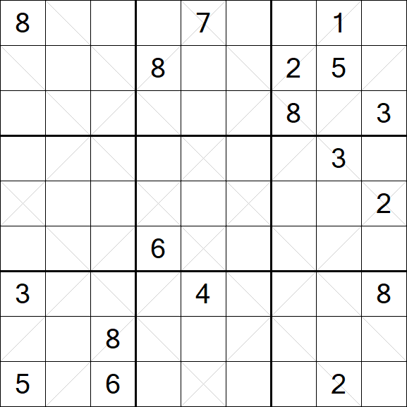 Argyle Sudoku - Difficile