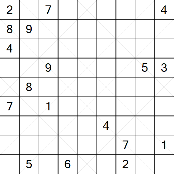 Argyle Sudoku - Difficile