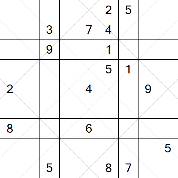 Argyle Sudoku - Difficile