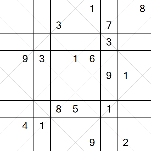 Argyle Sudoku - Difficile