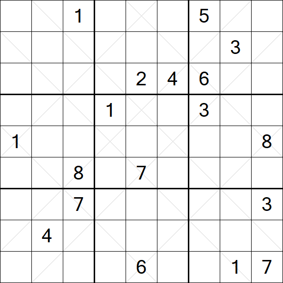 Argyle Sudoku - Difficile