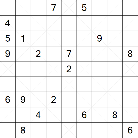 Argyle Sudoku - Hard