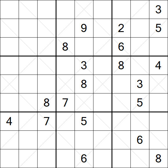 Argyle Sudoku - Difficile