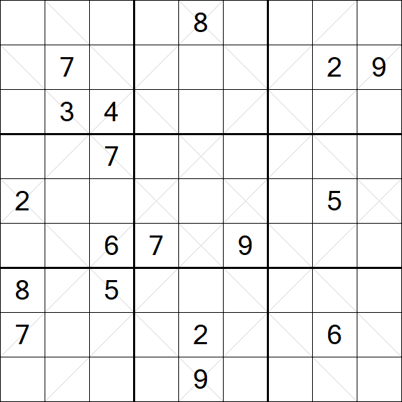 Argyle Sudoku - Difficile
