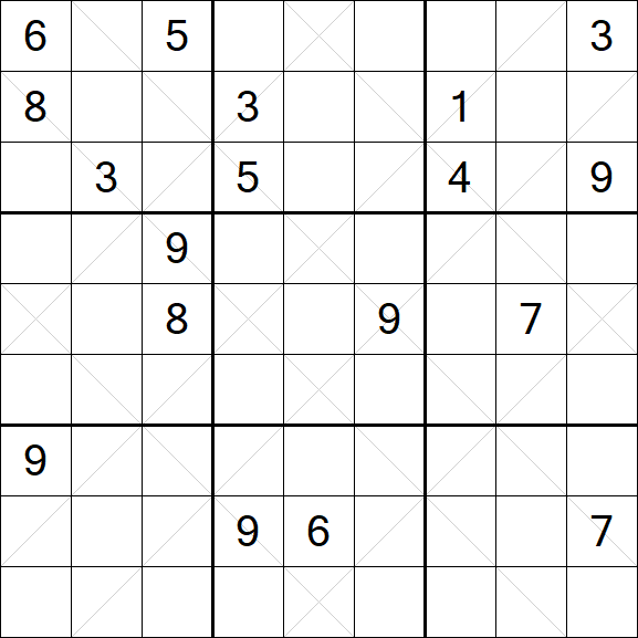 Argyle Sudoku - Difficile