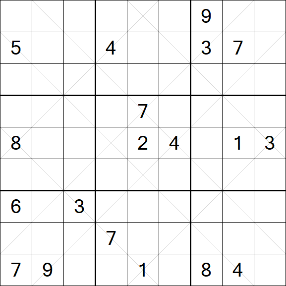 Argyle Sudoku - Difficile