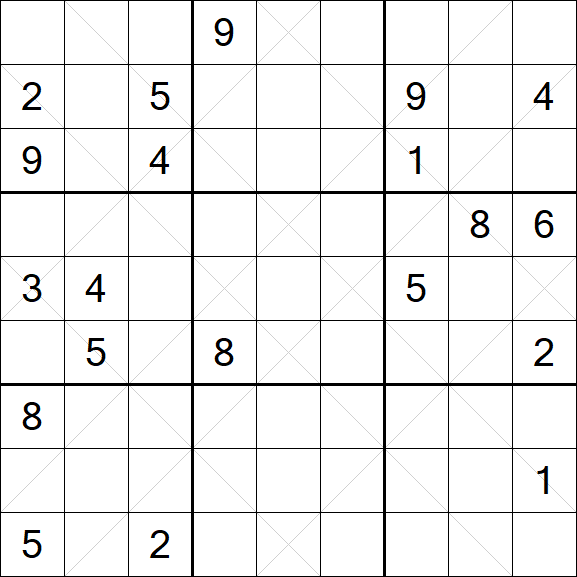 Argyle Sudoku - Difficile