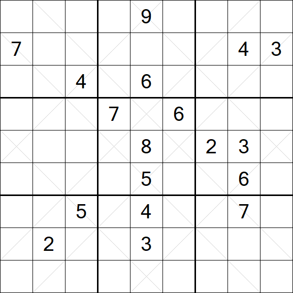 Argyle Sudoku - Difficile