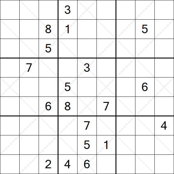 Argyle Sudoku - Difficile